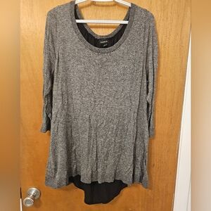 Torrid Sz 1 Corset Style Back Sweater